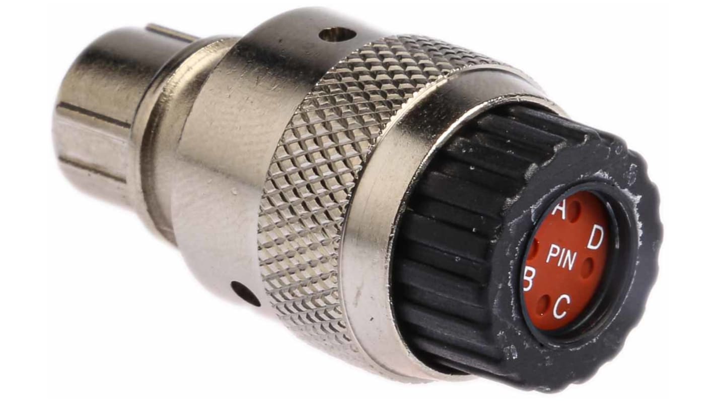 TNM6S100004P1L / 1929930011 ITT Cannon Circular Connector, 4