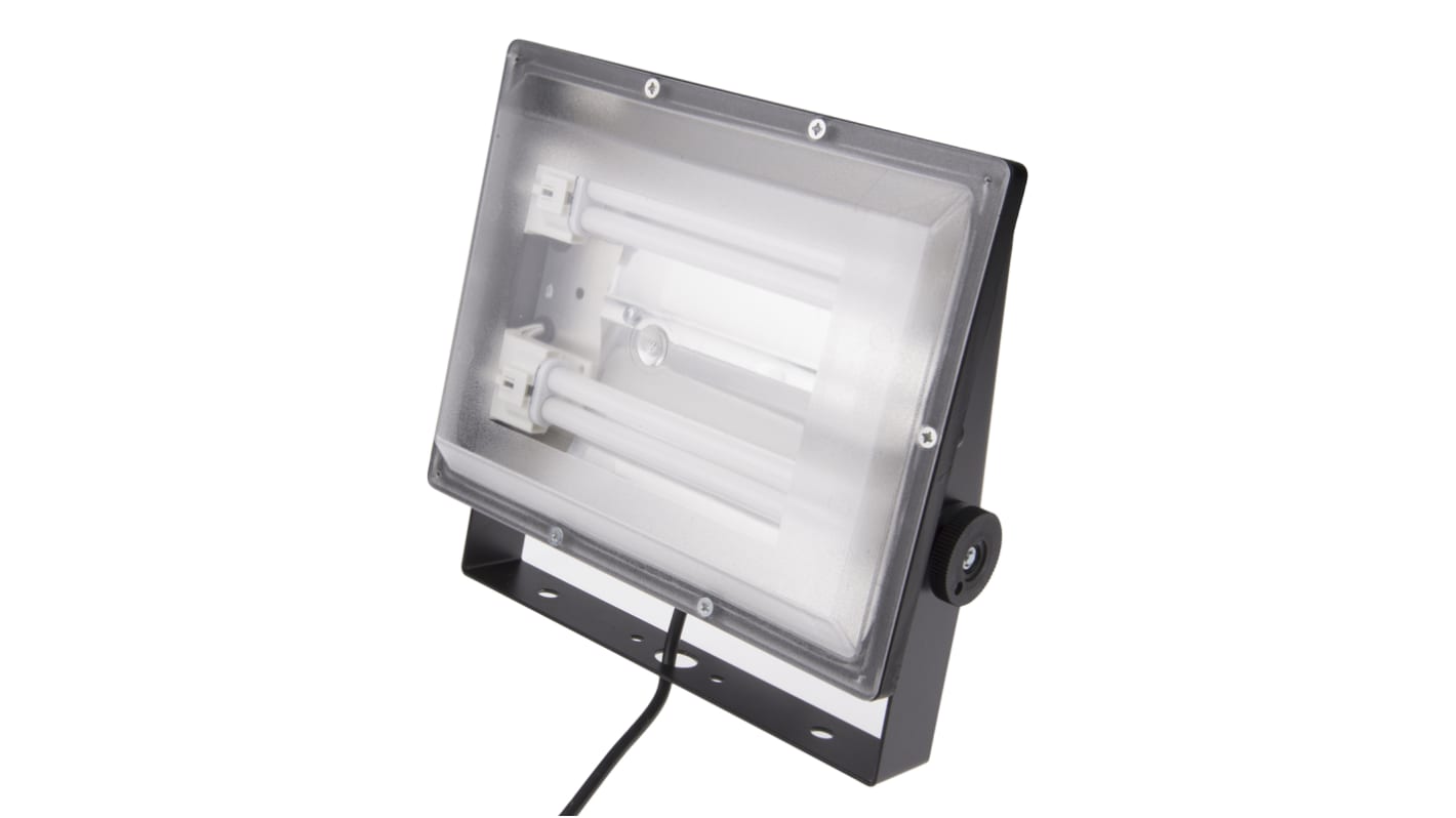 Nitech Compact Fluorescent Floodlight G23 11 W 220/240 V ac IP66 Lamp Supplied -20°C +60°C