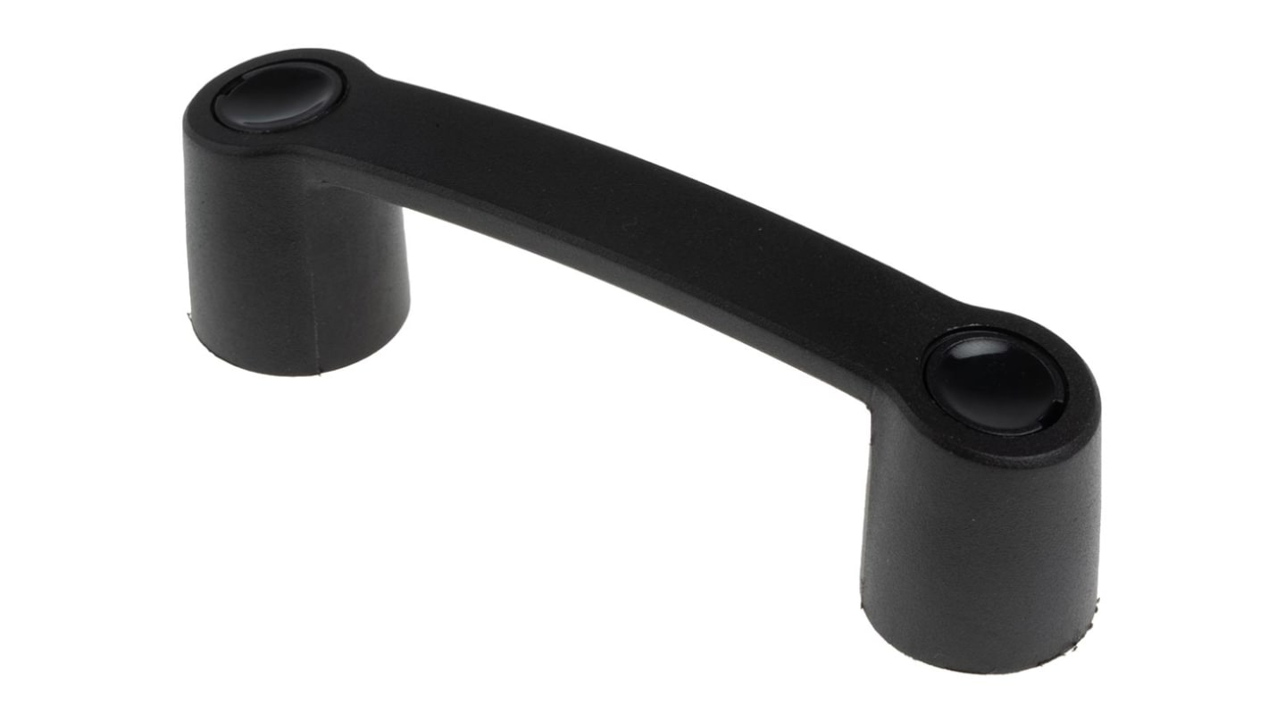 RS PRO Black Plastic Handle 35 mm Height, 26mm Width, 119.5mm Length RS
