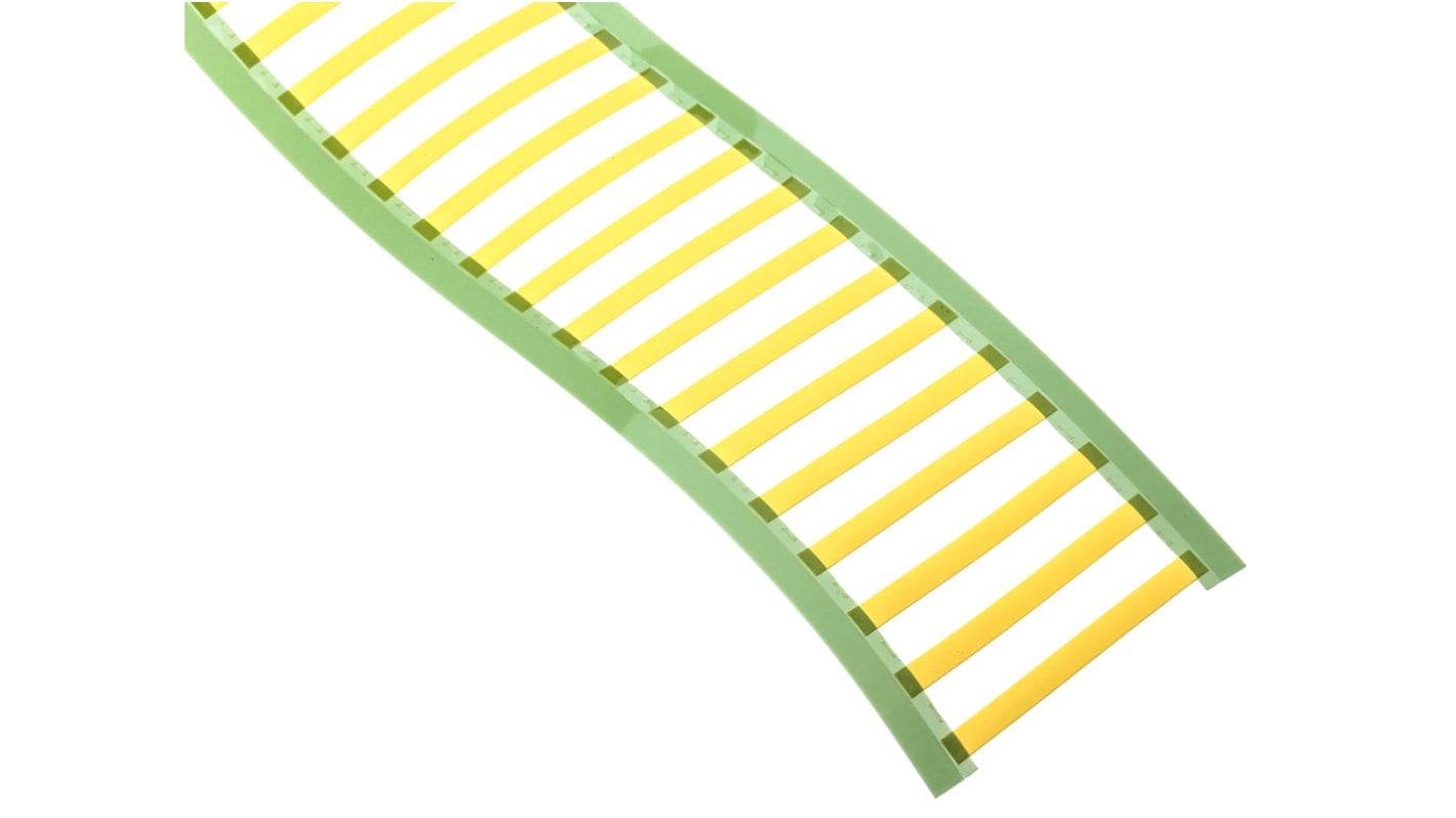 TE Connectivity Yellow Heatshrink Labels, 50.8mm Width, 250 Qty