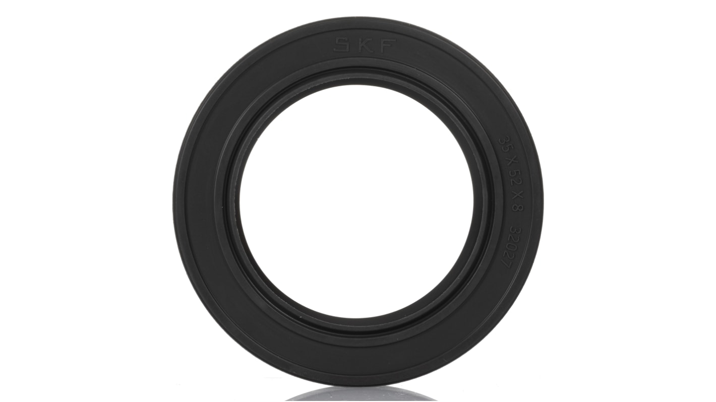 SKF Nitrile Rubber Seal, 35mm ID, 52mm OD, 8mm