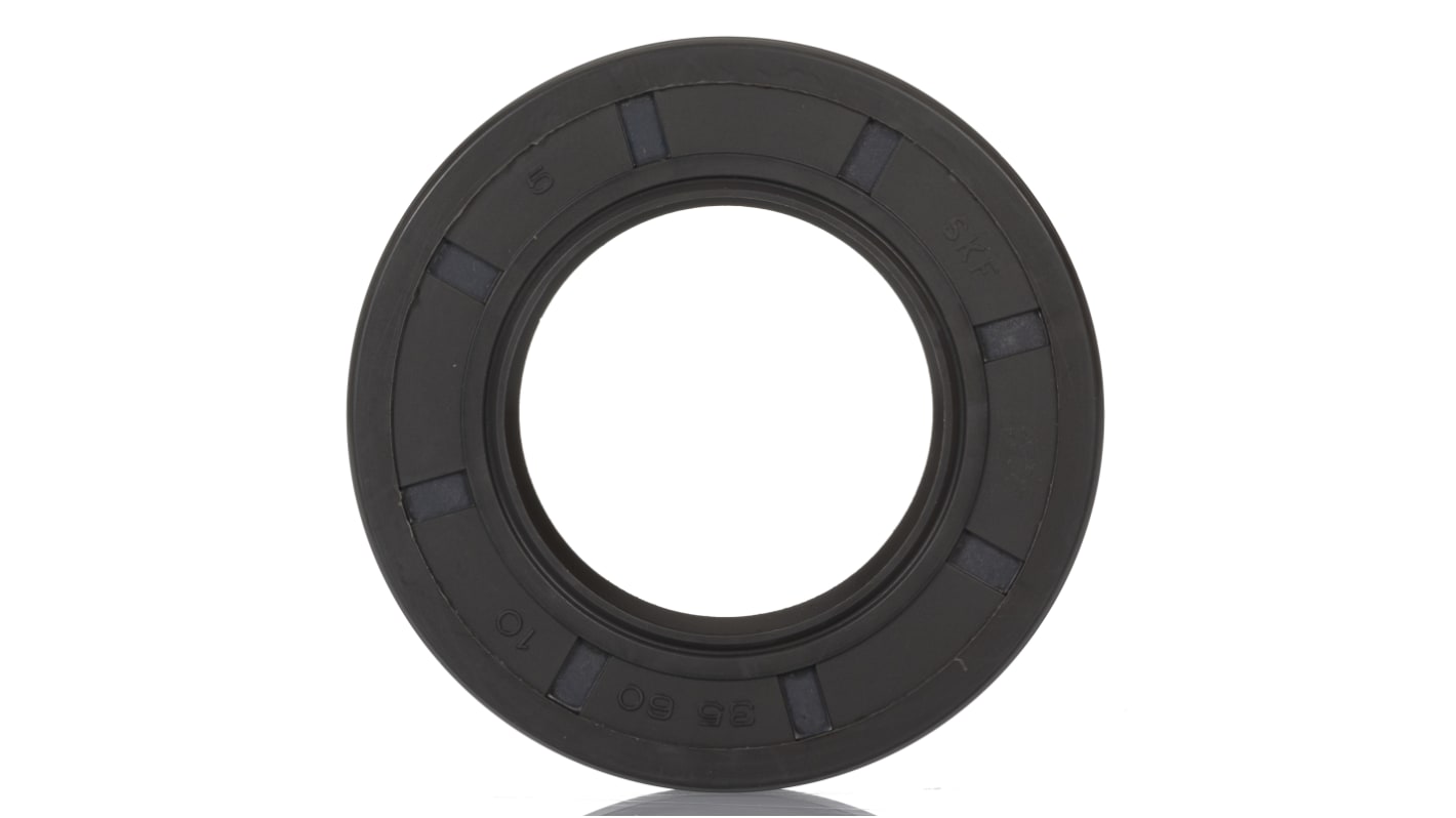 SKF Nitrile Rubber Seal, 35mm ID, 60mm OD, 10mm