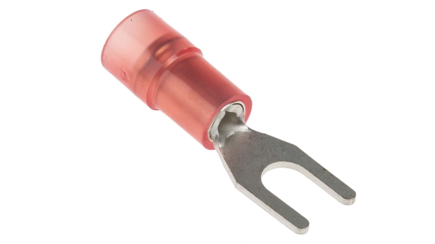 RS PRO Insulated Crimp Spade Connector, 0.5mm² to 1.5mm², 22AWG to