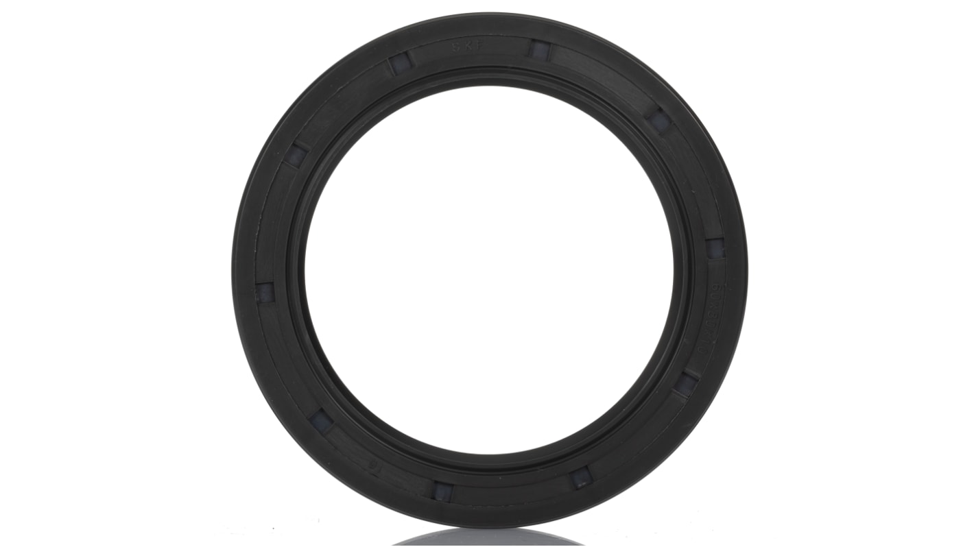 SKF Nitrile Rubber Seal, 60mm ID, 80mm OD, 10mm