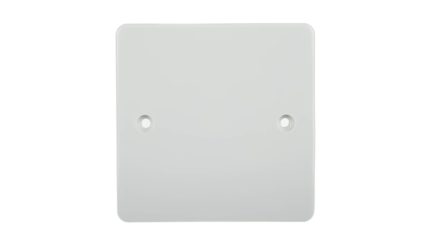 Placa ciega MK Electric K3827 WHI Blanco, 1 módulo Módulos, Serie Logic Plus