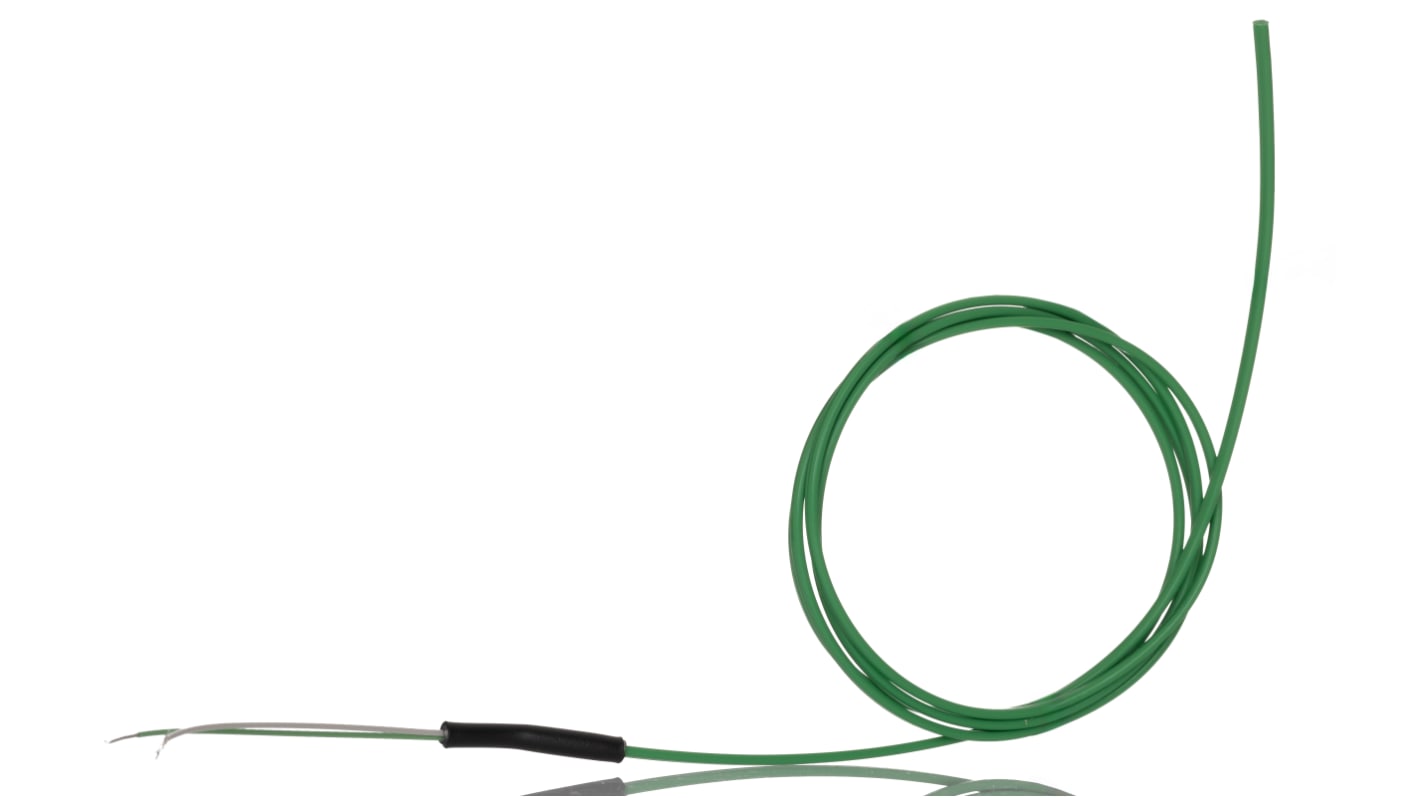 Thermocouple scellé hermétiquement RS PRO type K Ø 7/0.2mm, L 1m, +260°C max à Raccord dénudé