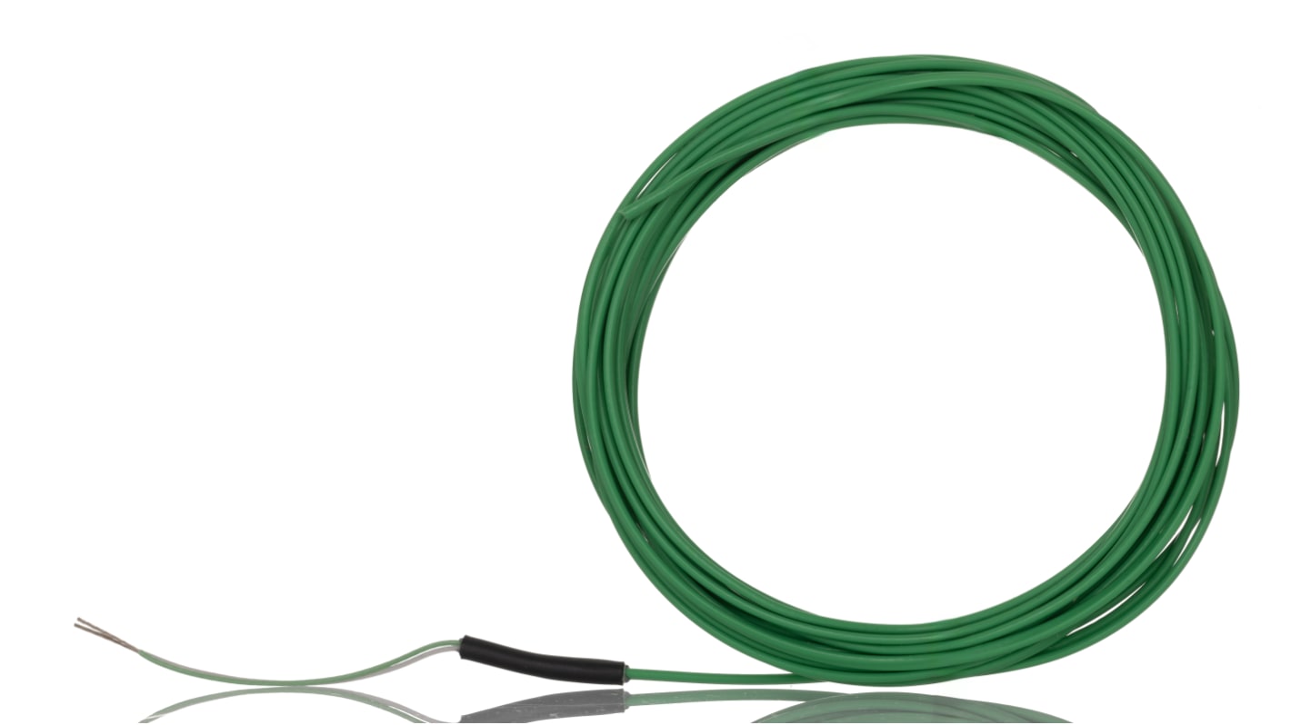 Thermocouple scellé hermétiquement RS PRO type K Ø 7/0.2mm, L 5m, +260°C max à Raccord dénudé