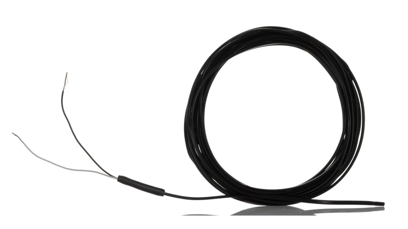 Thermocouple scellé hermétiquement RS PRO type J Ø 7/0.2mm, L 5m, +260°C max à Raccord dénudé