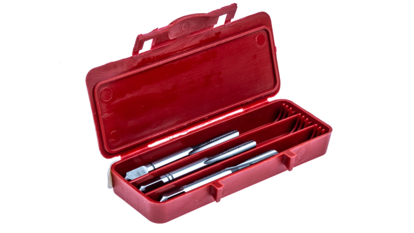 E100 4N8 Dormer Tap Set, M4 Thread, 0.7mm Pitch, Metric Standard