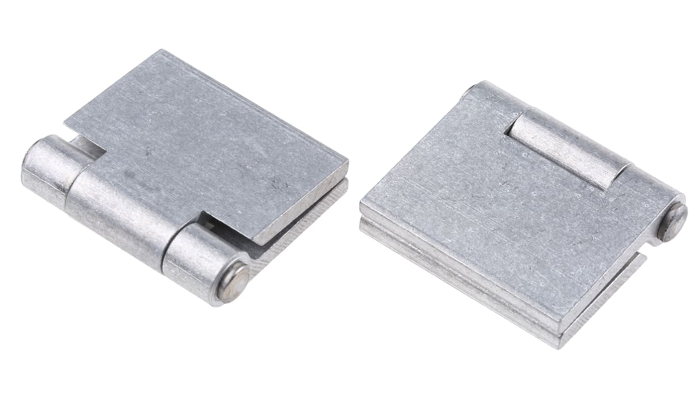 Pinet Aluminium Scharnier Türbandscharnier Freischwingend, 3mm x 50mm x 32mm