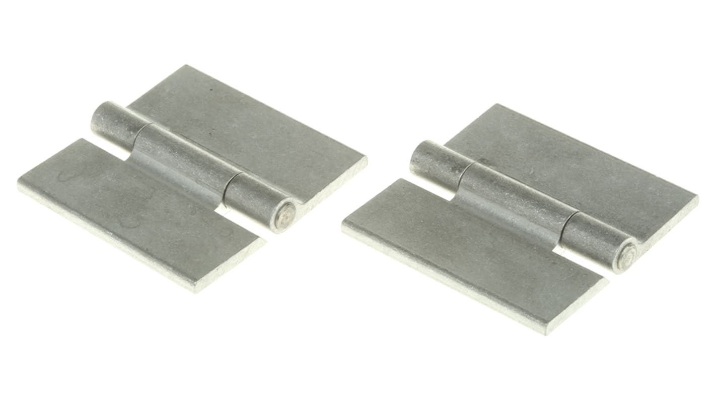 Pinet Aluminium Scharnier Türbandscharnier Freischwingend, 3mm x 50mm x 50mm