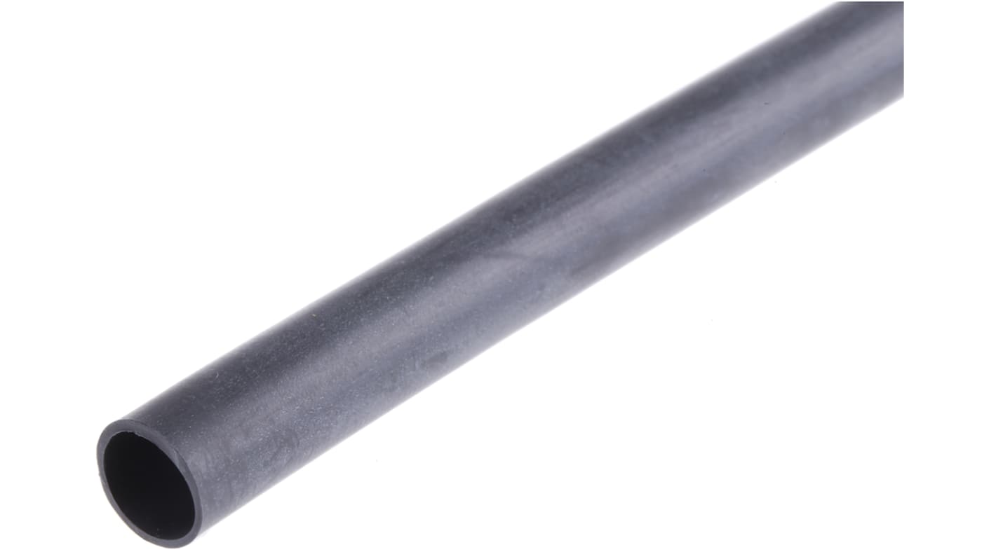 TE Connectivity Halogen Free Heat Shrink Tubing, Black 38.1mm Sleeve Dia. x 1.2m Length 3:1 Ratio, XFFR Series