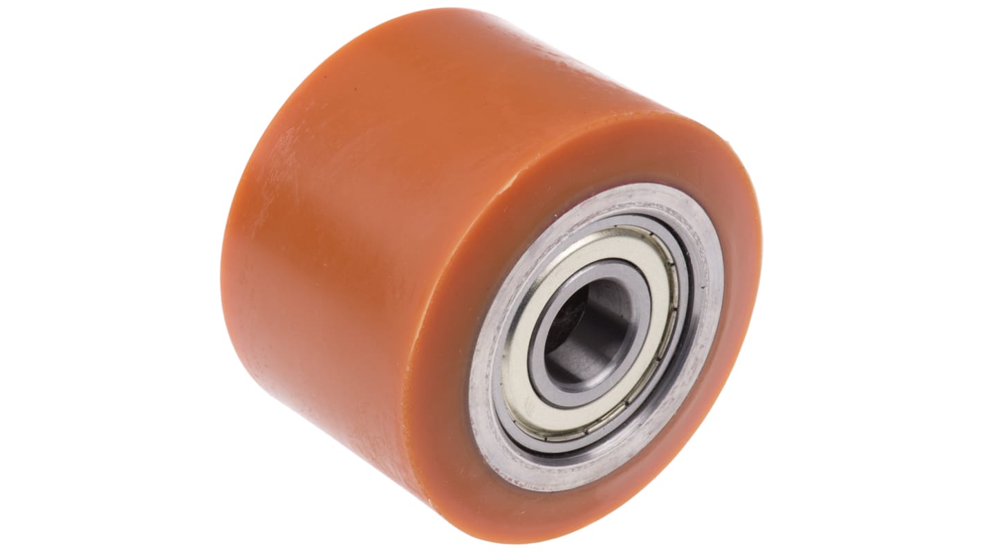 LAG Orange Polyurethane Abrasion Resistant, High Load Capacity, Laceration Resistant, Non-Marking Trolley Wheel, 600kg