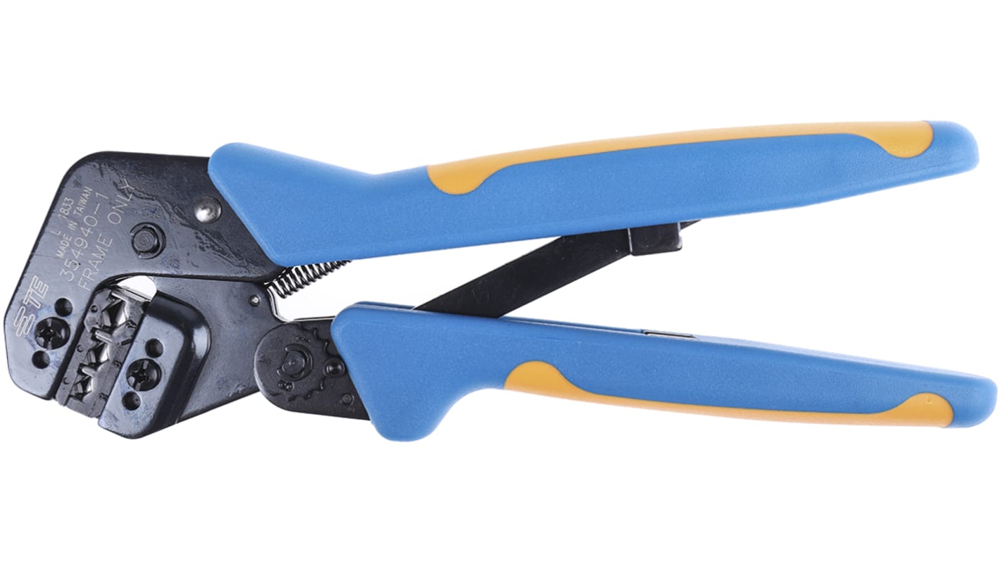 TE Connectivity PRO-CRIMPER III Hand Ratcheting Crimp Tool for PIDG Splices, PIDG Terminals, Plasti-Grip Terminals, 0.3