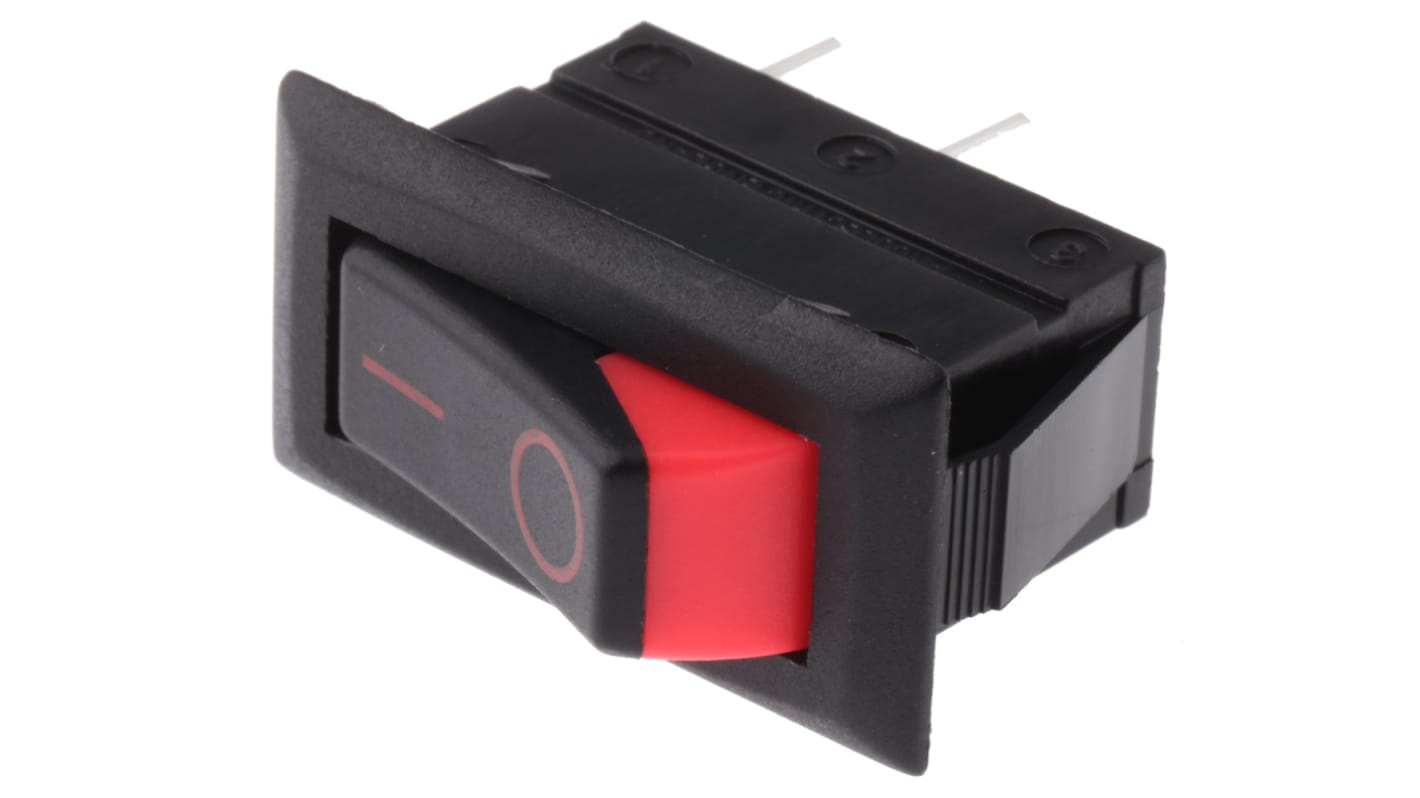 Arcolectric (Bulgin) Ltd SPST, On-Off Rocker Switch Panel Mount