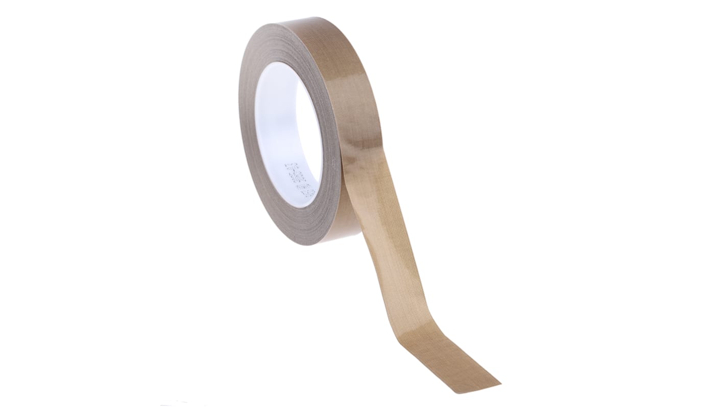 3M Scotch 5453 Brown PTFE Tape, 33m x 25mm x 0.21mm