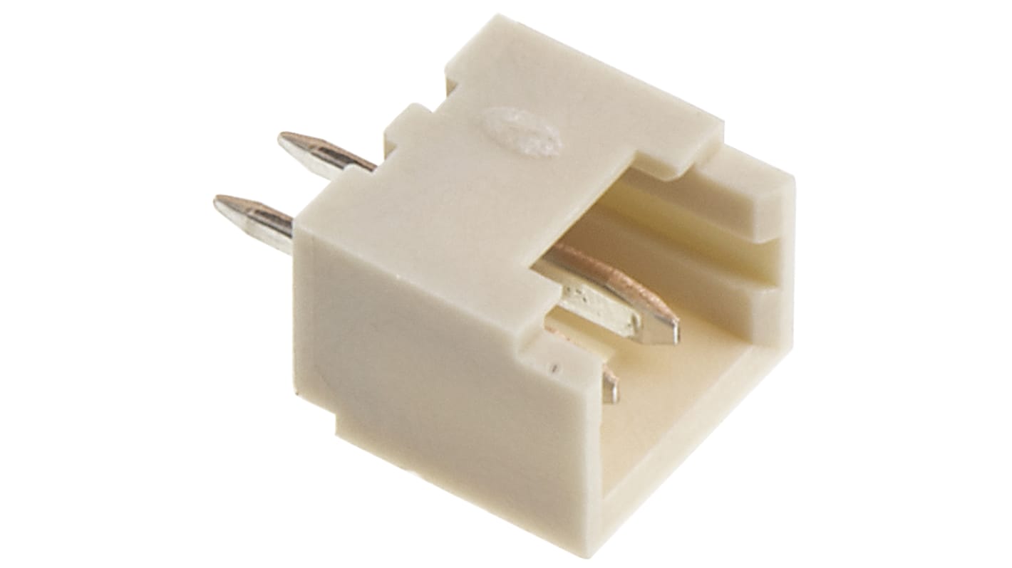 Molex PicoBlade Series Straight Through Hole PCB Header, 2 Contact(s), 1.25mm Pitch, 1 Row(s), Shrouded