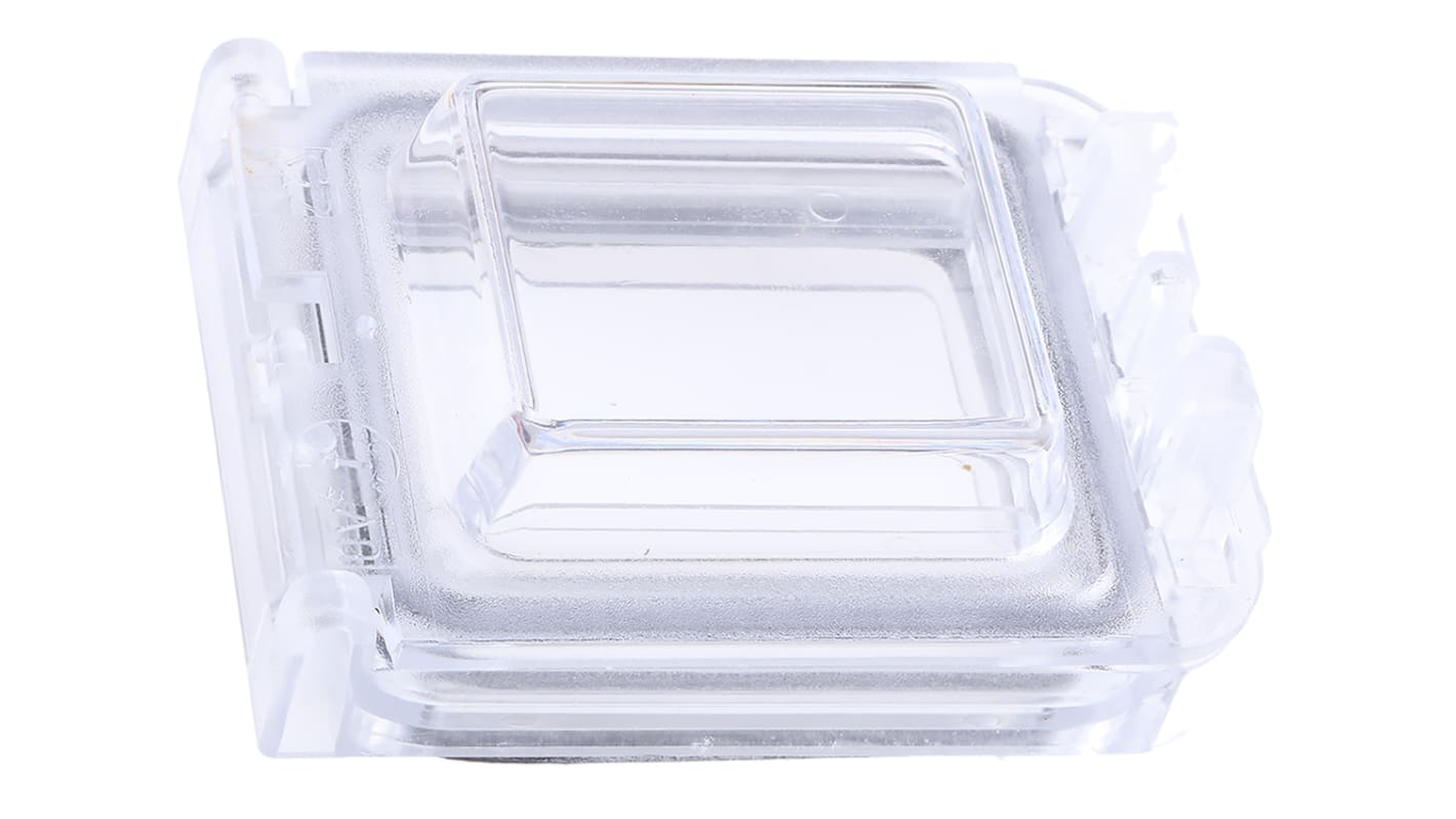 Fibox Transparent Polykarbonat Inspektionsrude, IP54, til brug med 2 Module Enclosure