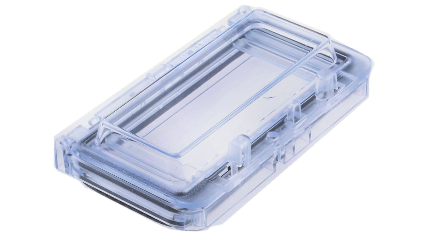 Fibox Transparent Polykarbonat Inspektionsrude, IP54, til brug med 6 Module Enclosure