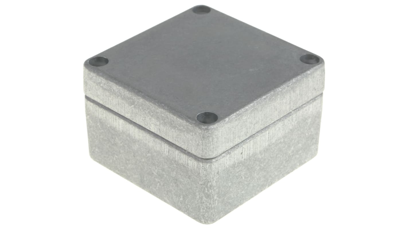 Weidmuller K Series Grey Aluminium Enclosure, IP66, IP67, IP68, Grey Lid, 45 x 70 x 70mm