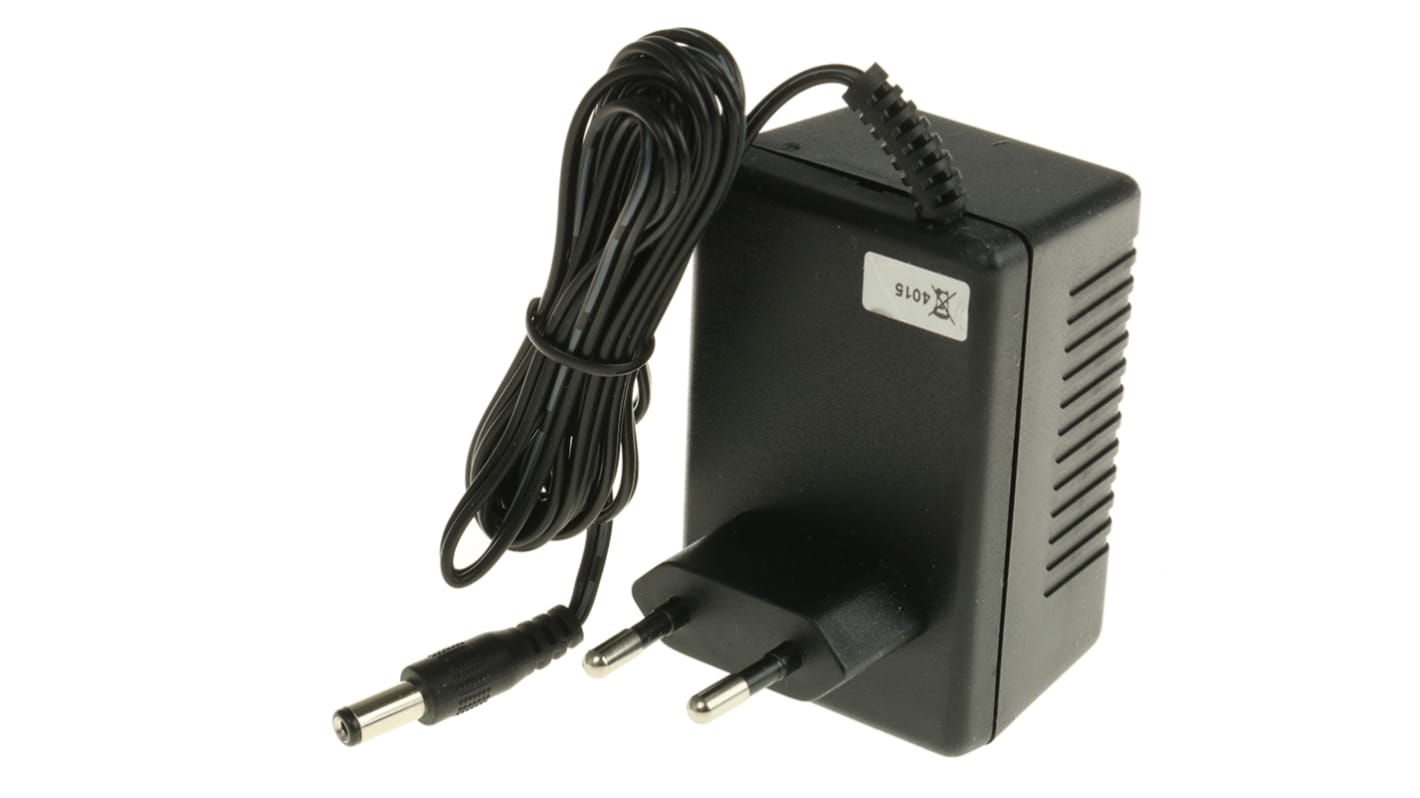 Mascot 3.5W Plug-In AC/DC Adapter 9V ac Output, 340mA Output