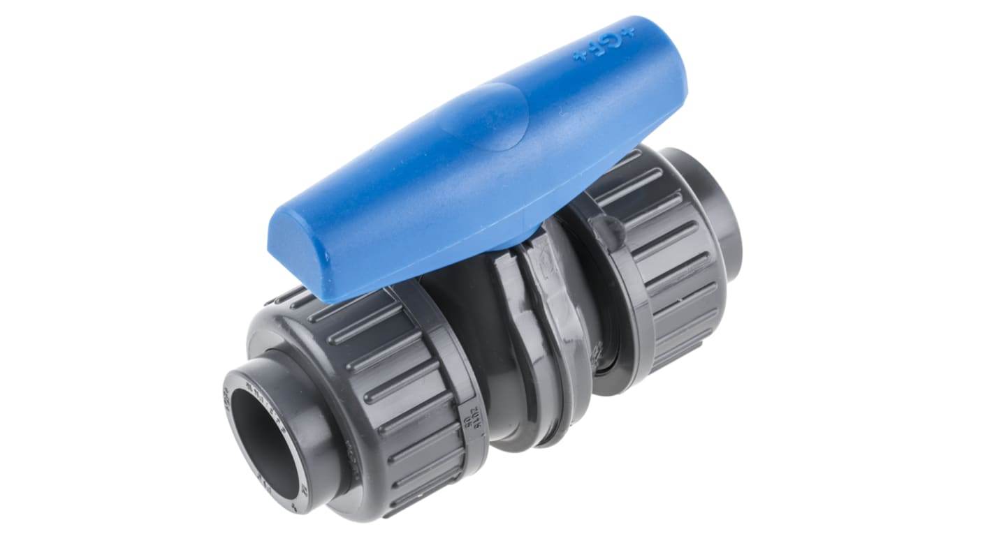 Georg Fischer Plastic Isolating Valve, High Pressure Ball Valve, 20mm