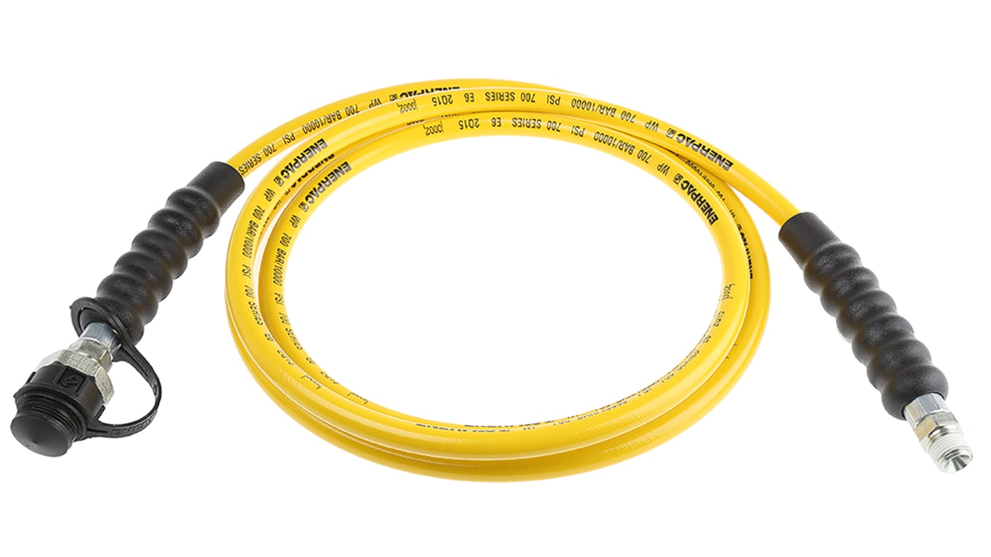 Enerpac 3000mm PU Hydraulic Hose Assembly, 700bar Max Pressure