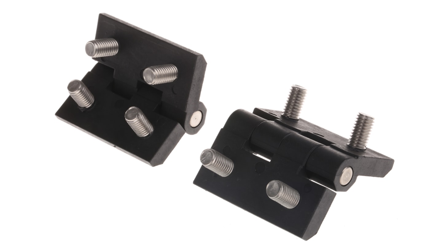 Steinbach & Vollman PC Butt Hinge, Bolt-on Fixing, 60mm x 60mm x 8mm