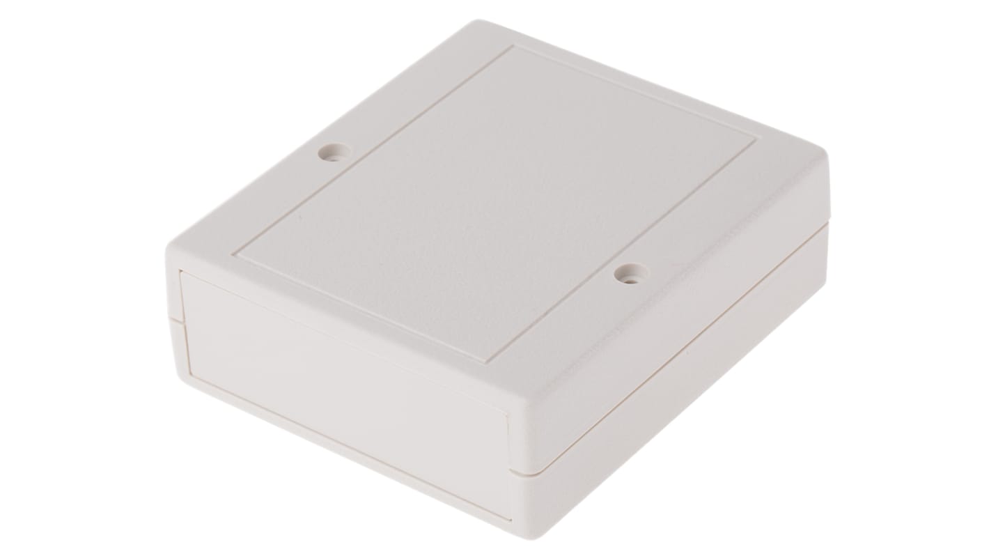 Caja portátil RS PRO de ABS Blanco, 68 x 25 x 78mm