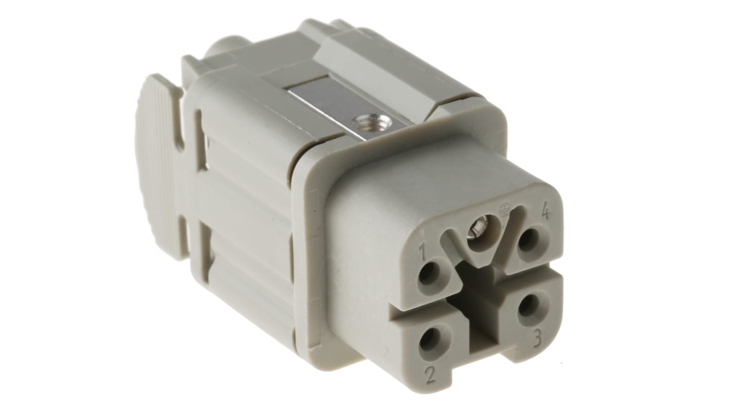 Embout de connecteur Epic Contact série H-A, 4 contacts , 10A, Femelle