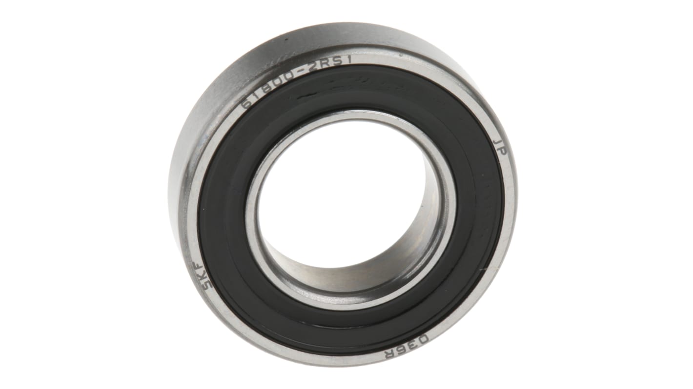 SKF 61800-2RS1 Rillenkugellager 1-reihig, Innen-Ø 10mm / Außen-Ø 19mm, Breite 5mm