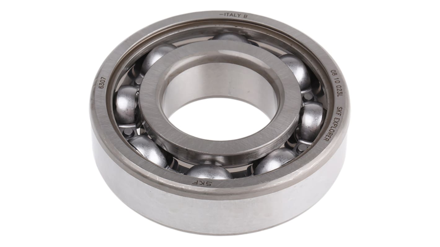 SKF 6307 Single Row Deep Groove Ball Bearing- Open Type 35mm I.D, 80mm O.D