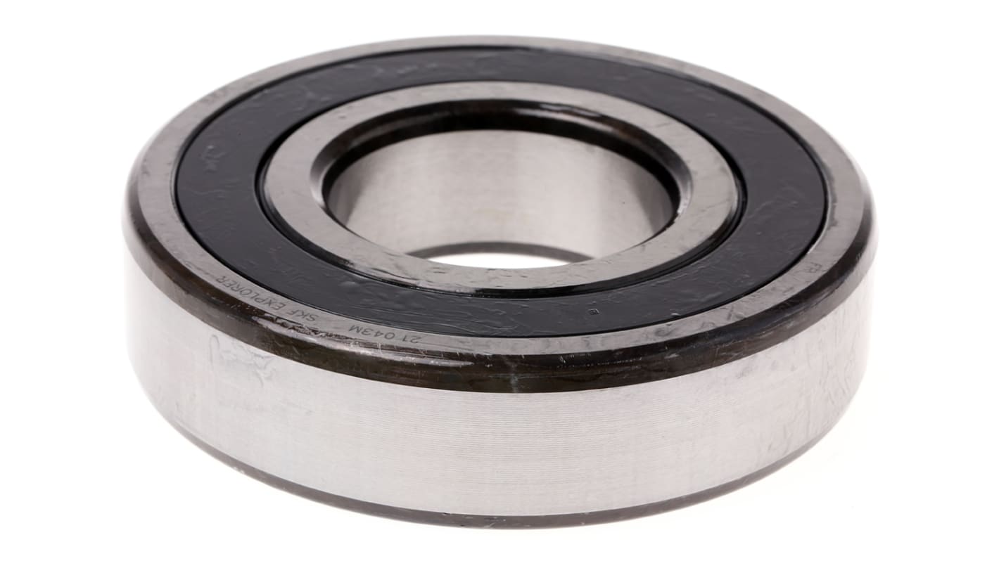 SKF 6310-2RS1 Single Row Deep Groove Ball Bearing- Both Sides Sealed 50mm I.D, 110mm O.D