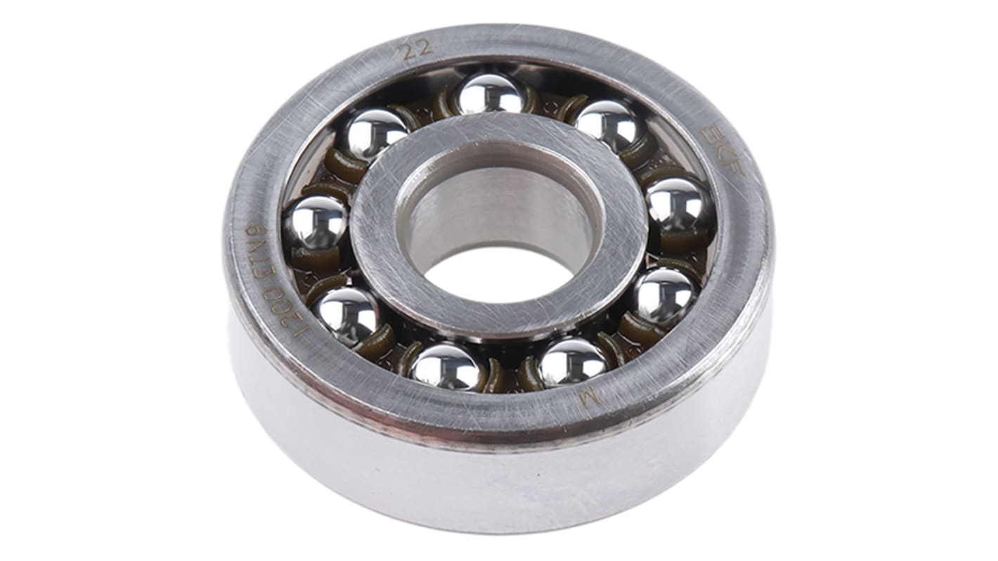 SKF 1200 ETN9 Self Aligning Ball Bearing- Open Type 10mm I.D, 30mm O.D