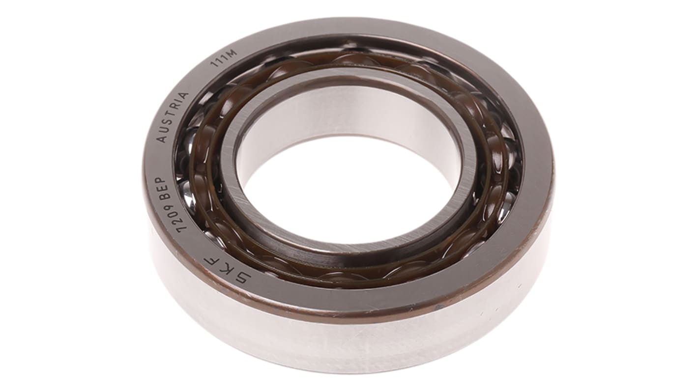 SKF Angular Contact Ball Bearing 7209 BEP 45mm I.D, 85mm O.D RS