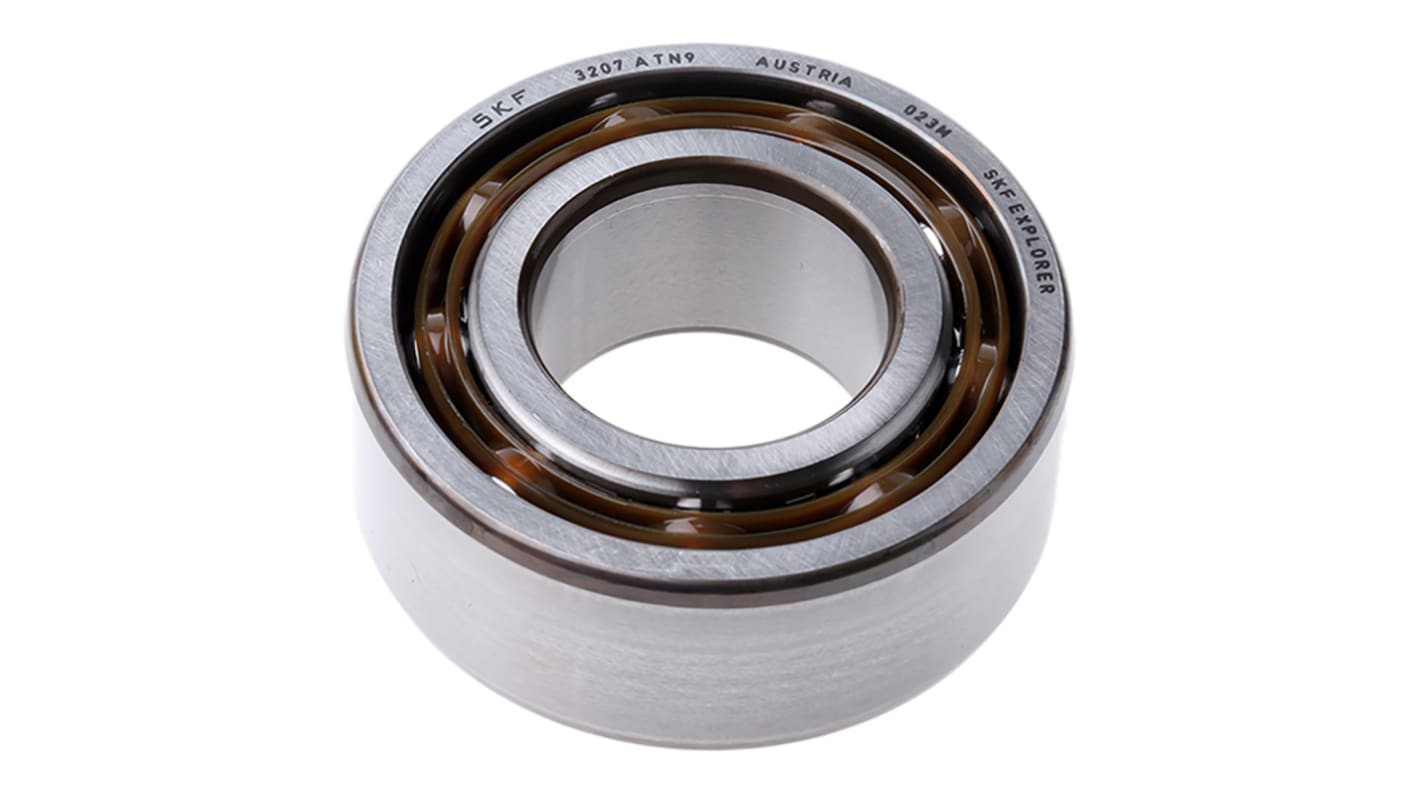 SKF ボールベアリング35mm72mm 複列アンギュラコンタクトボールベアリング3207 ATN9