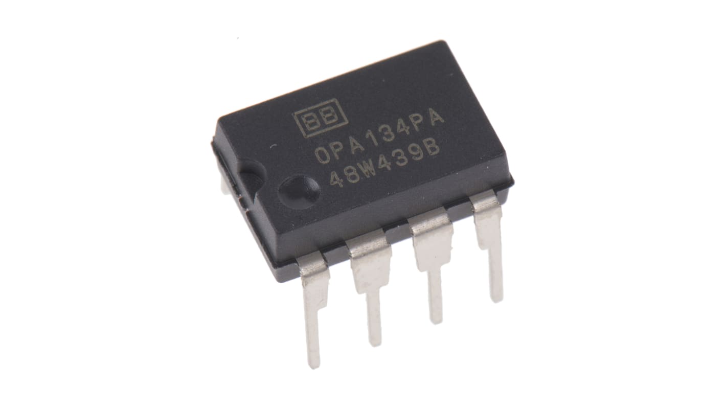 Texas Instruments オーディオアンプ IC オペアンプ スルーホール OPA134PA