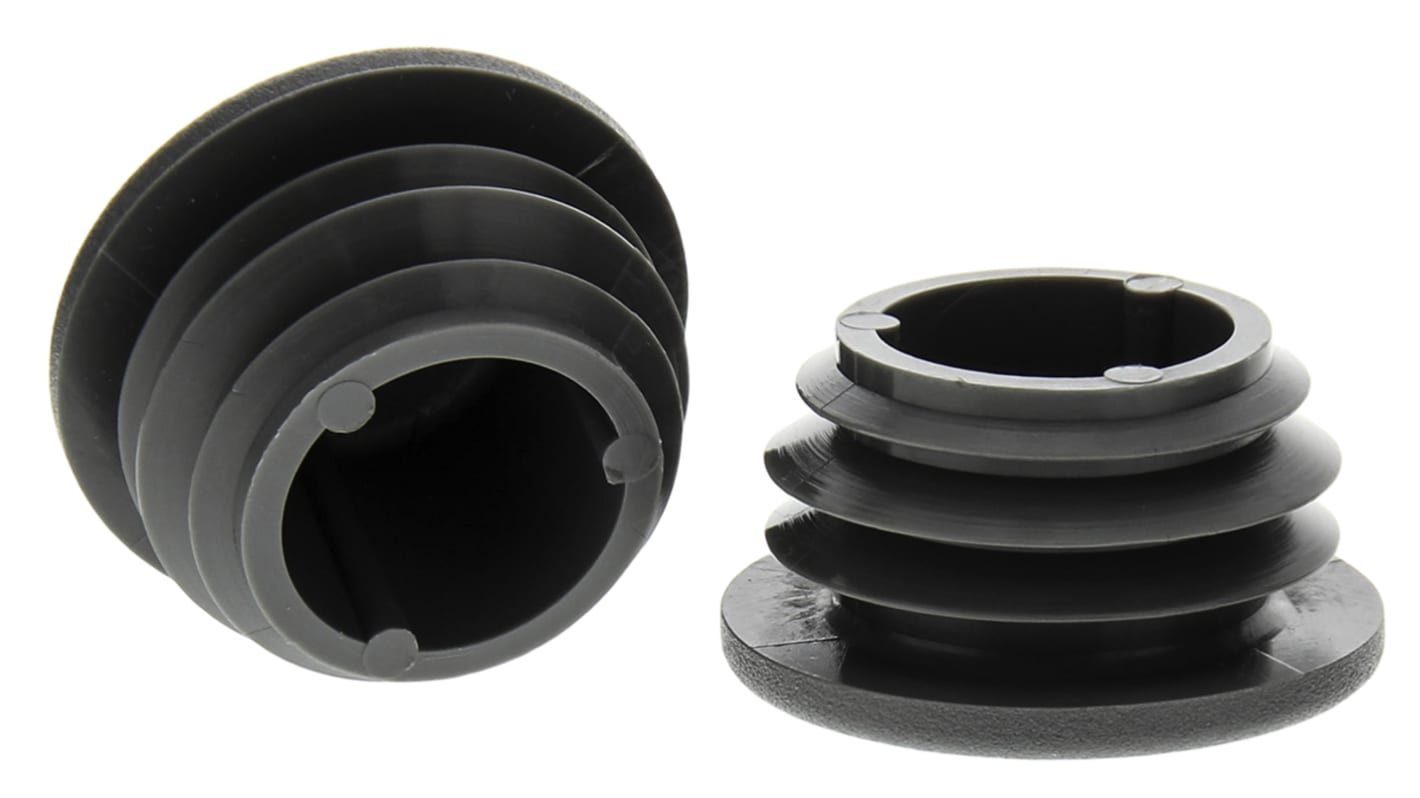 RS PRO Plastic Round End Cap, Type 1 Strut Profile