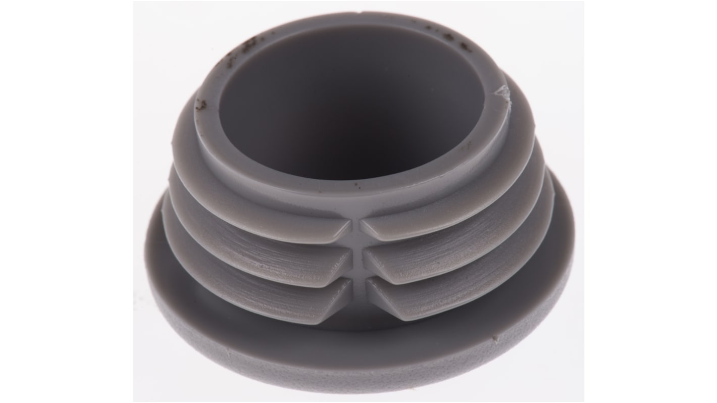 Embout de tube rond, Plastique, Diamètre de tube de 48.3mm, Profilé de Type 3