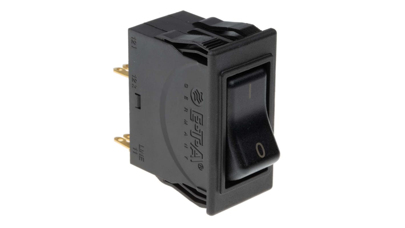 ETA Thermal Circuit Breaker / Switch - 3120 2 Pole Snap In, 16A Current Rating