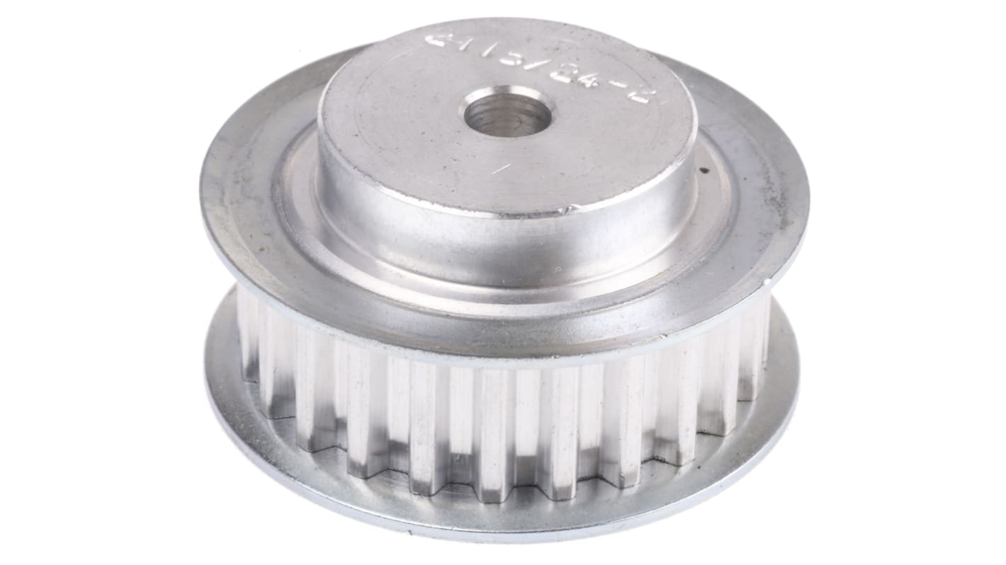 RS PRO Timing Belt Pulley, Aluminium 10mm Belt Width x 5mm Pitch, 24