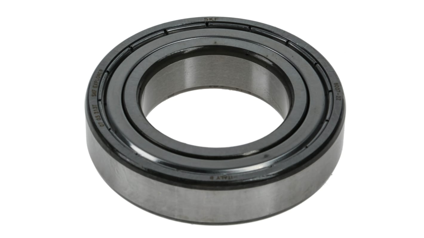 SKF 6007-2Z Single Row Deep Groove Ball Bearing- Both Sides Shielded 35mm I.D, 62mm O.D