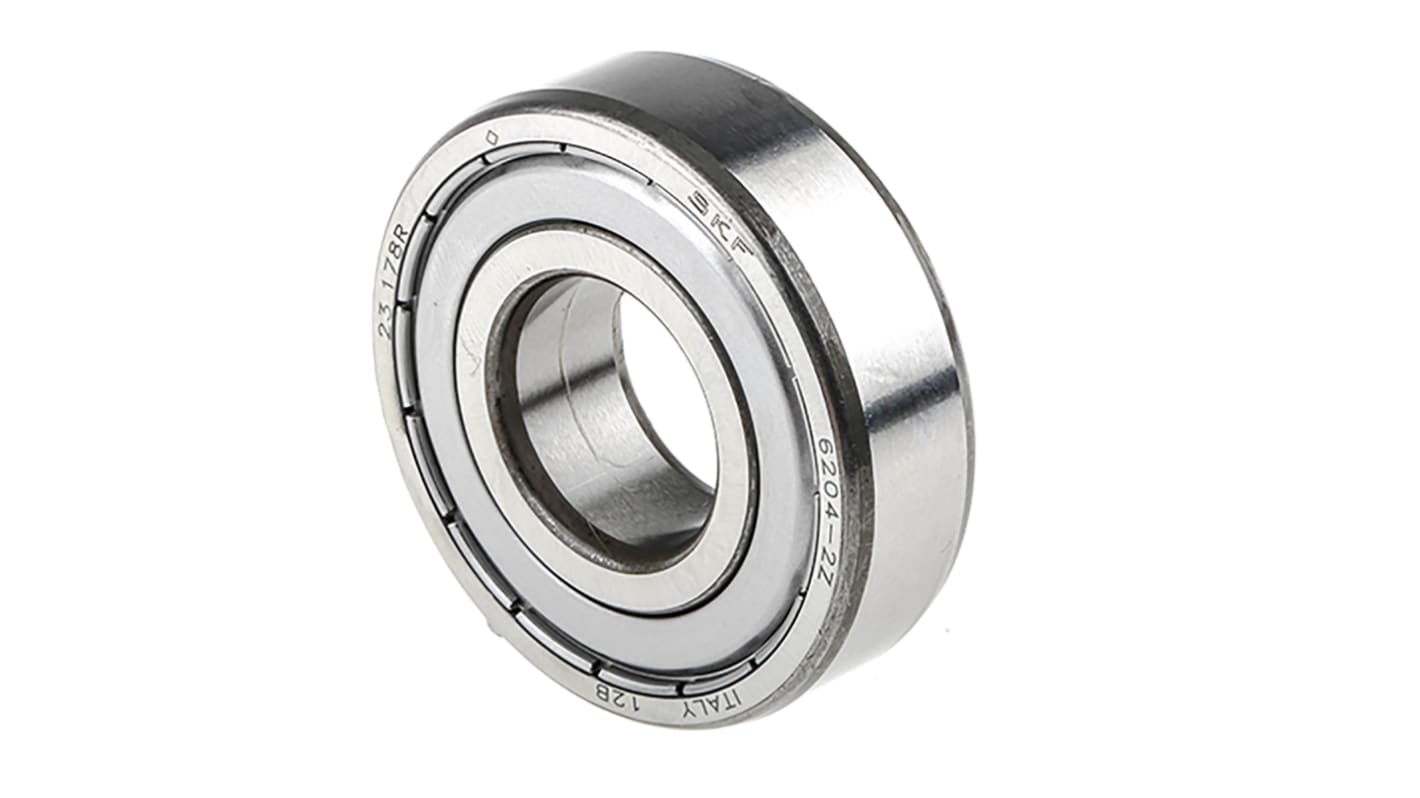 SKF Einreihiges Rillenkugellager Kugellager 1-reihig , Innen-Ø 20mm / Außen-Ø 47mm, Breite 14mm