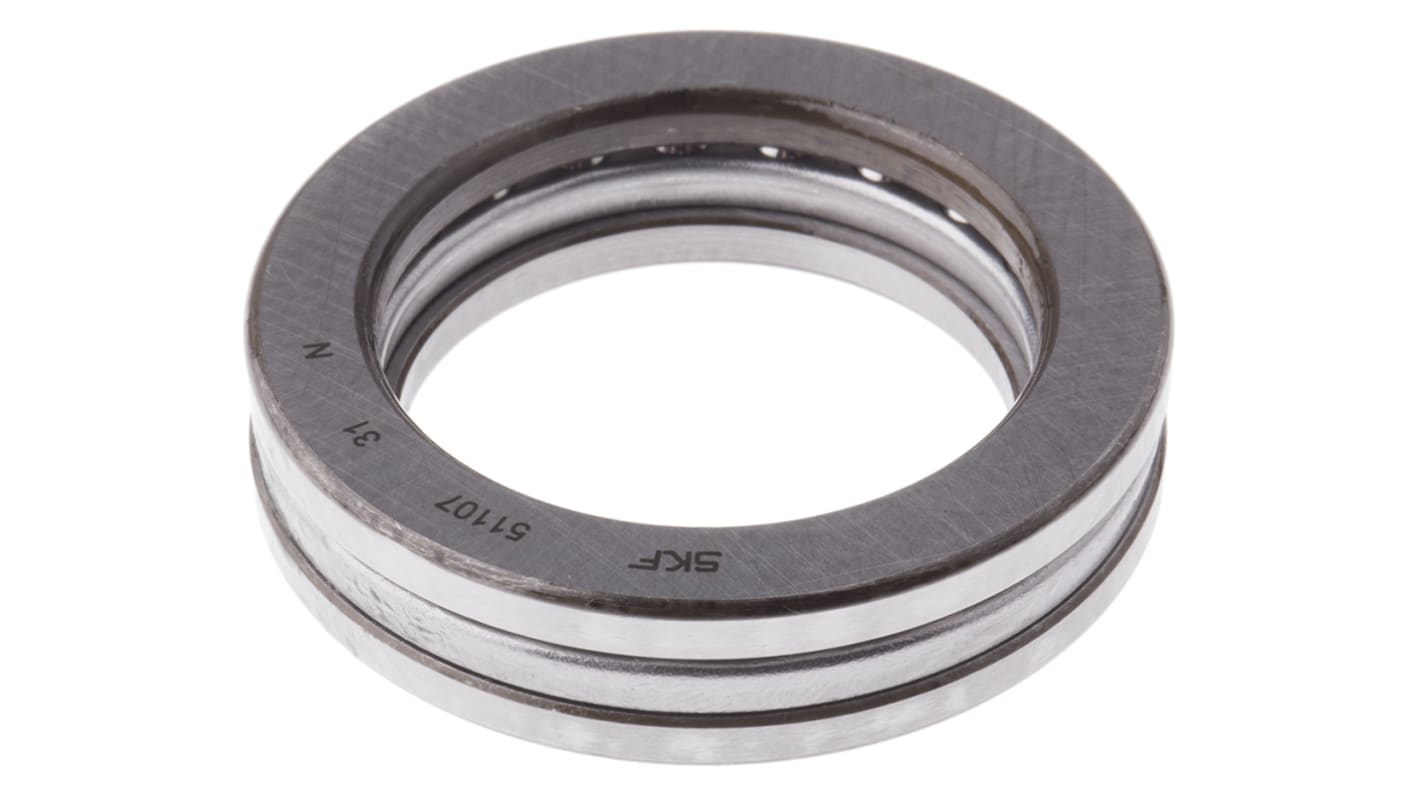 SKF Axialkugellager Kugellager 1-reihig , Innen-Ø 35mm / Außen-Ø 52mm, Breite 12mm