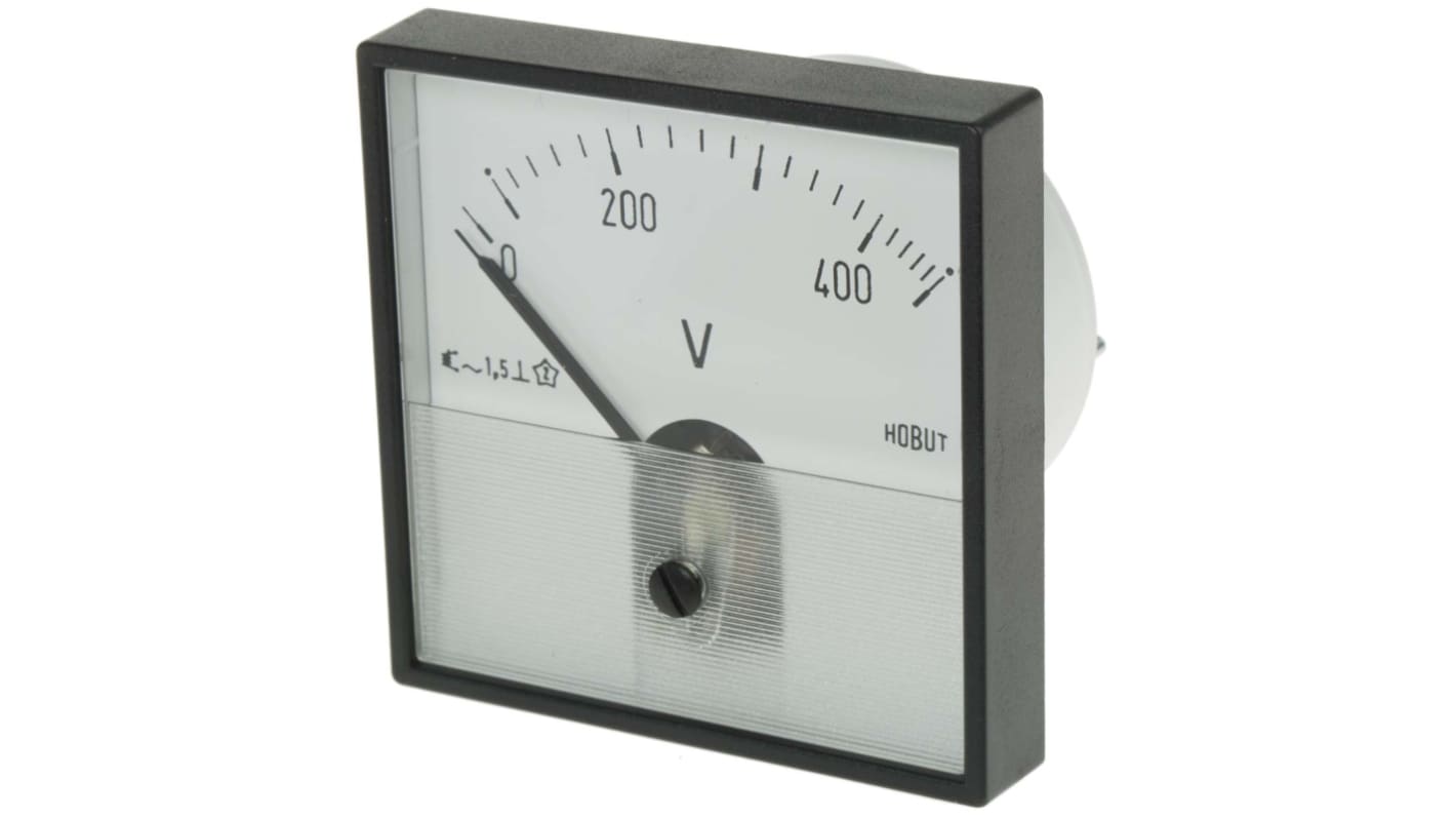 HOBUT アナログ電圧計 AC PD72MIS500V/2-003