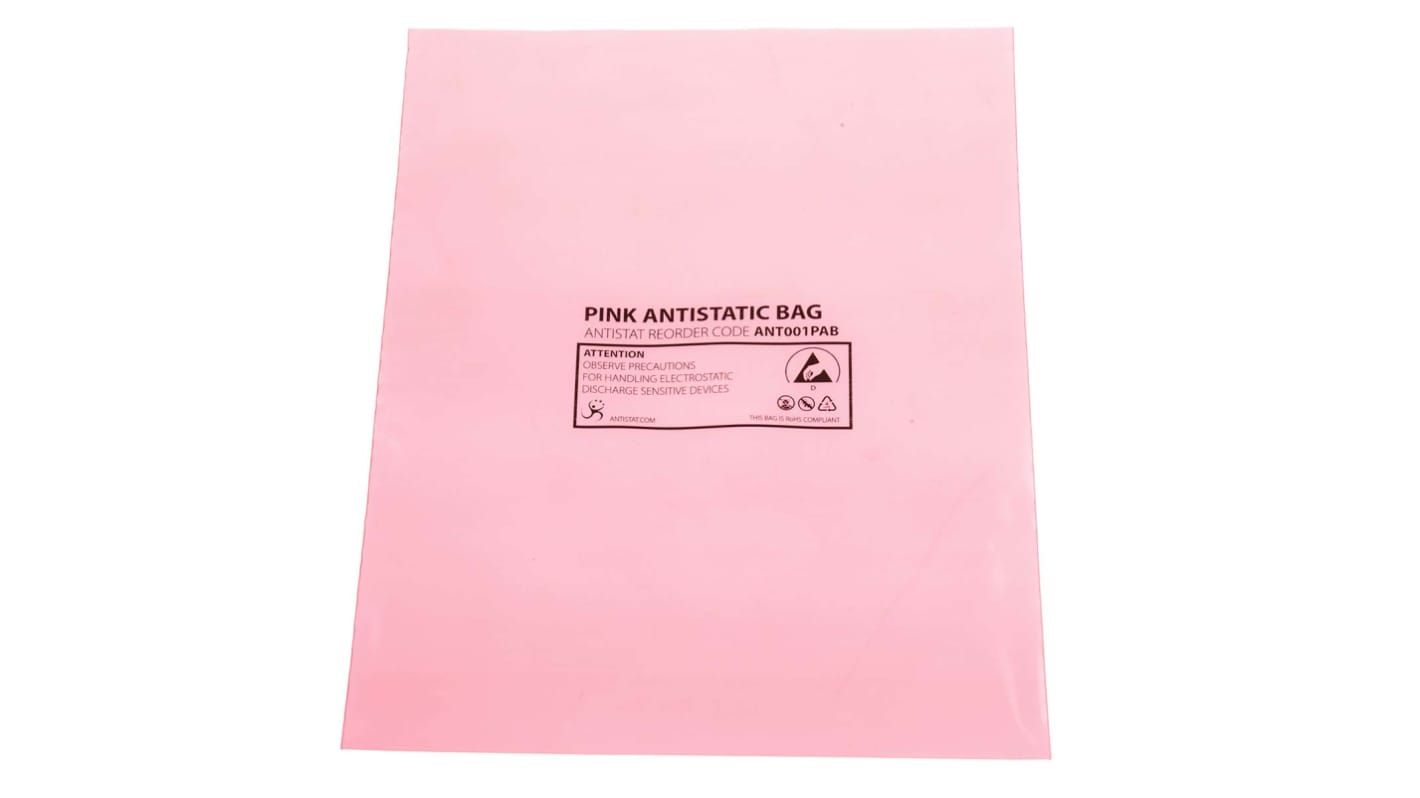 RS PRO Anti Static Bag 203mm(W)x 152mm(L)