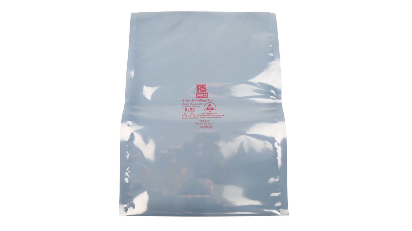 Antistatický sáček, Bag, pevnost v tahu: 31.72mPa, Antistatický, 0.07mm, povrchový odpor: 1 x 10^4 → < 1 x