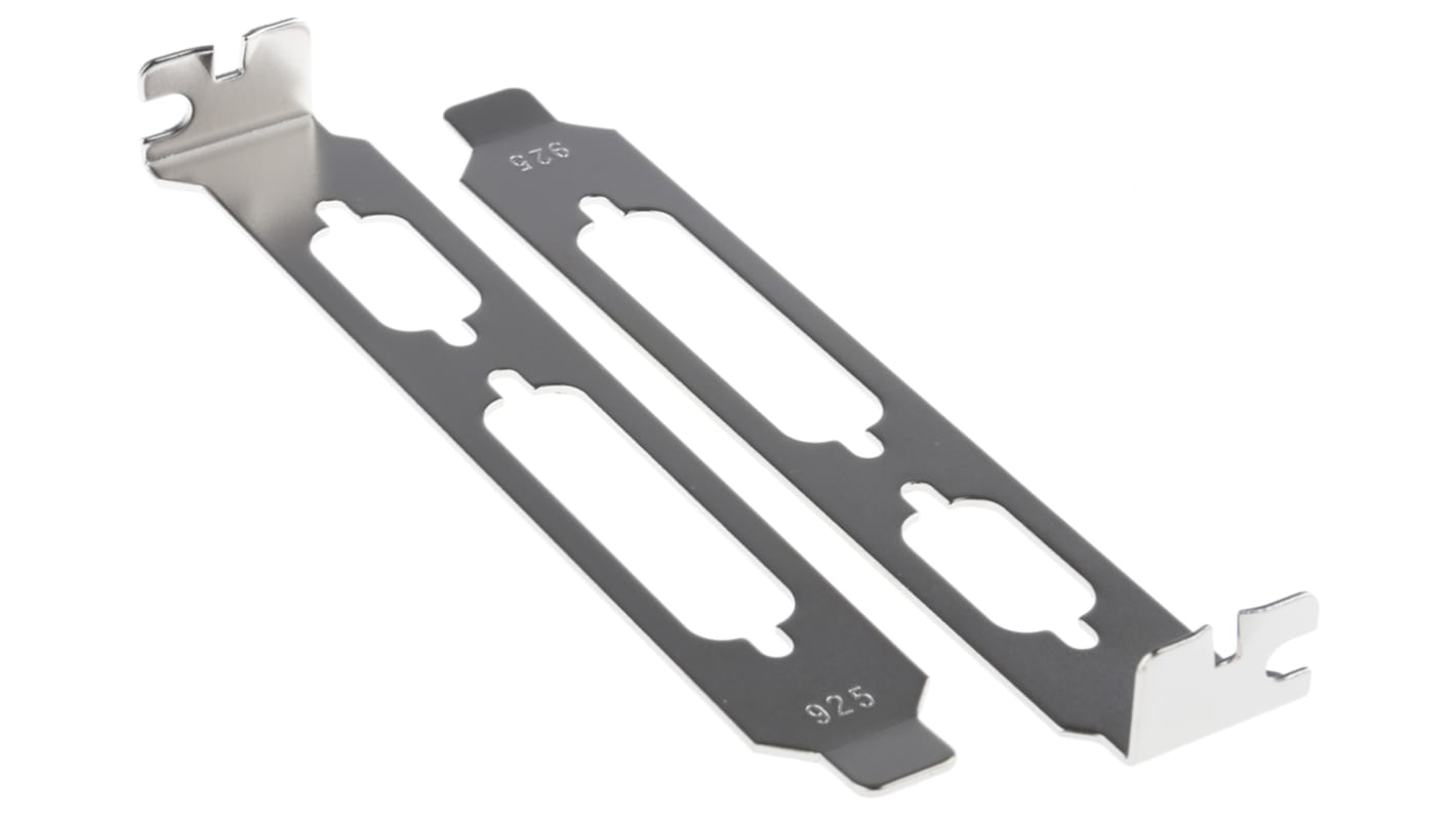 RS PRO Expansion Slot Covers For Use With 9 & 25 Way D-Sub Connector