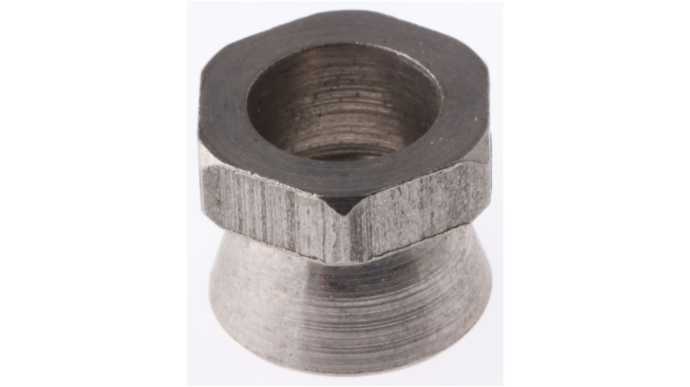 RS PRO 18Nm Plain Stainless Steel Shear Nut, M8 RS