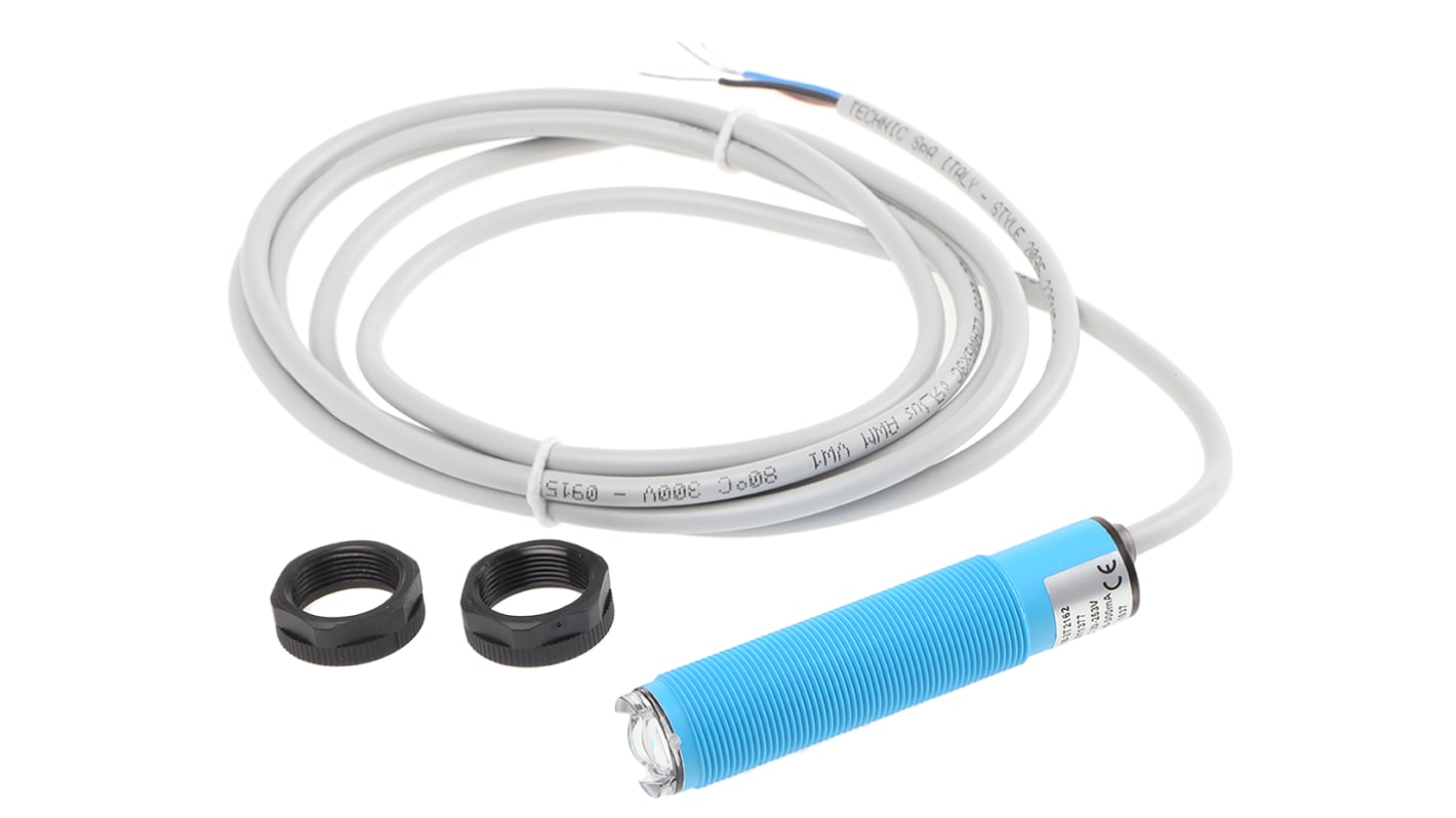 Sick Retroreflective Photoelectric Sensor, Barrel Sensor, 5 mm → 3.5 m Detection Range